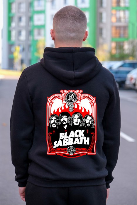 Кенгуру тринитка футер Black Sabbath 3 S - XL